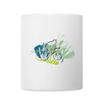 Rickel's Design: Cyclists 2025 - Mug - white - Front