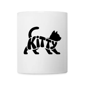 Kitty - Conception de chat de compagnie mignon - Mug blanc - blanc - Devant