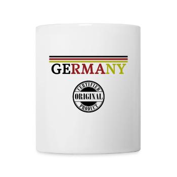 German Pride, Flagge von Deutschland - Tasse - Weiß - Vorne