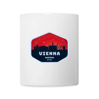 Vienna Skyline Excursion T-Shirt Design - Mug - white - Front