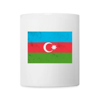 Flag of Azerbaijan – Pride and National Identity - Mug - white - Front