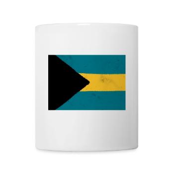 Flag of the Bahamas – Tropical National Symbol - Mug - white - Front