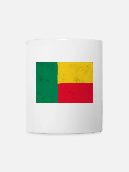 Flag of Benin - Mug - white