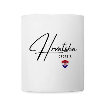 Croatia flag, I love Croatia - Mug - white - Front