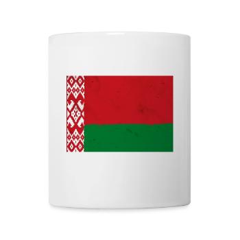 Drapeau de la Biélorussie - Mug blanc - blanc - Devant