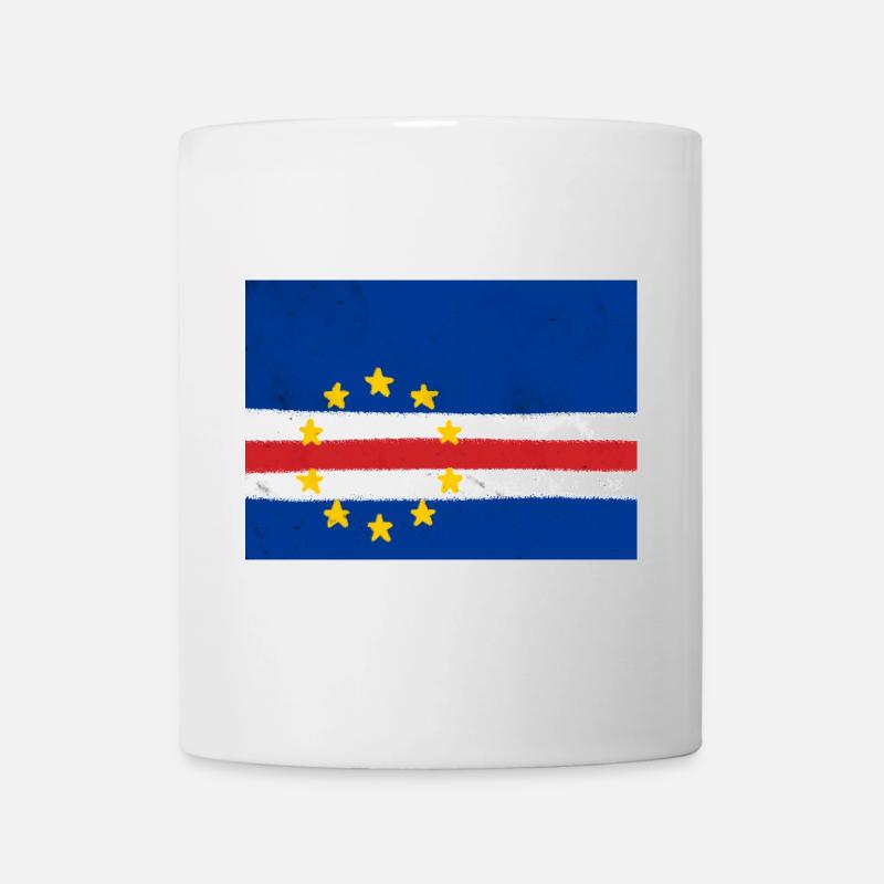 Drapeau du Cap-Vert - Mug blanc - blanc
