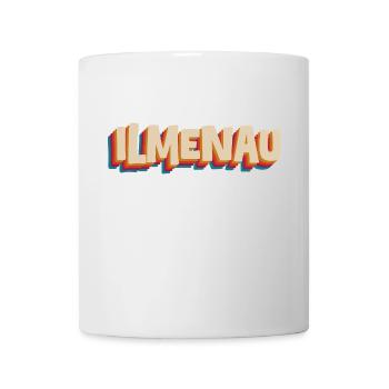 Ilmenau Retro Lettering - Stadt Design - Mug - white - Front