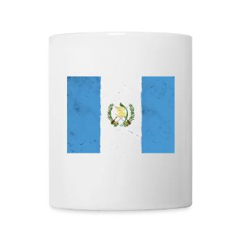 Drapeau du Guatemala – Liberté et Histoire - Mug blanc - blanc - Devant