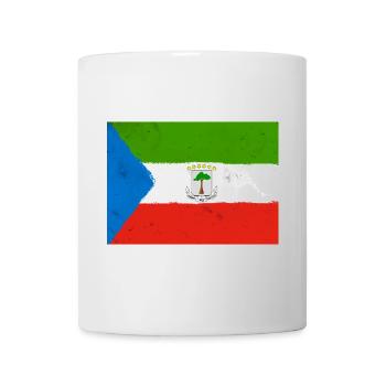 Flagge von Äquatorialguinea – Tropische Identität - Tasse - Weiß - Vorne