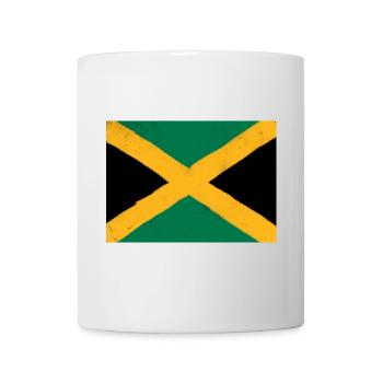 Flagge von Jamaika - Tasse - Weiß - Vorne