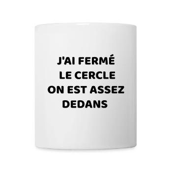 I closed the circle - Mug - white - Front
