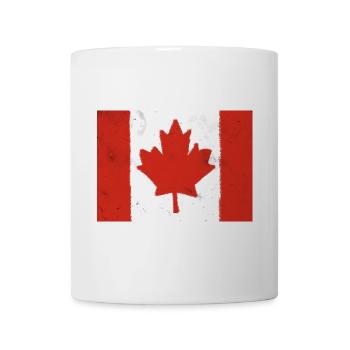 Flagge von Kanada - Tasse - Weiß - Vorne