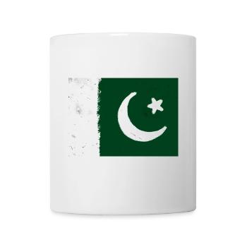 Drapeau du Pakistan - Mug blanc - blanc - Devant