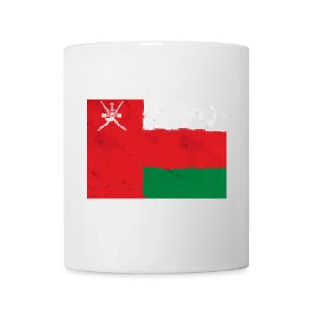 Flagge von Oman - Tasse - Weiß - Vorne