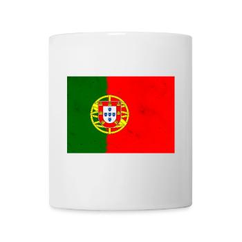 Drapeau du Portugal - Mug blanc - blanc - Devant