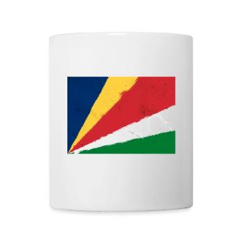 Flagge der Seychellen - Tasse - Weiß - Vorne