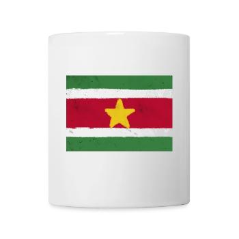 Flag of Suriname - Mug - white - Front