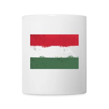 Flag of Hungary - Mug - white - Front