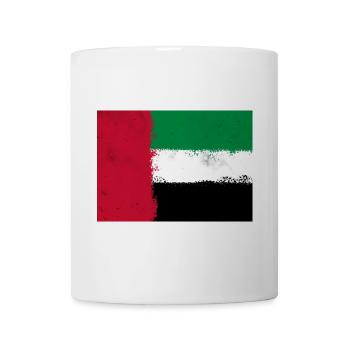 Flag of the United Arab Emirates - Mug - white - Front