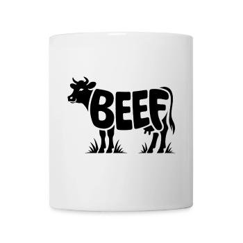 BEEF - Cool Meat Logo - Mug - white - Front
