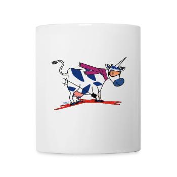 BAVARIAN UNICORN - Ski - Tasse - Weiß - Vorne