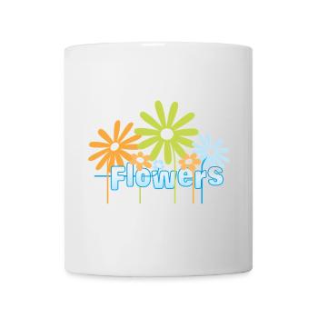 Flowers par Helfspawn - Mug blanc - blanc - Devant
