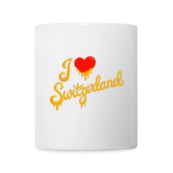 I love Switzerland - Mug - white - Front