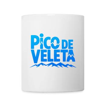 Pico de Veleta Moderner Gipfel Grafik - Tasse - Weiß - Vorne
