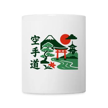 Karate Natur - Tasse - Weiß - Vorne