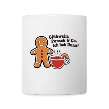 Mulled wine, punch & Co. - Mug - white - Front