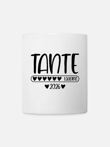 Tante 2026 loading - Tasse - Weiß