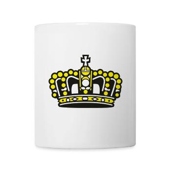 princess krone crown king - Mug - white - Front