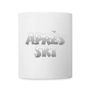 Après-Ski Schnee Wintersport Design - Tasse - Weiß - Vorne