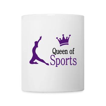 sport - Tasse - Weiß - Vorne