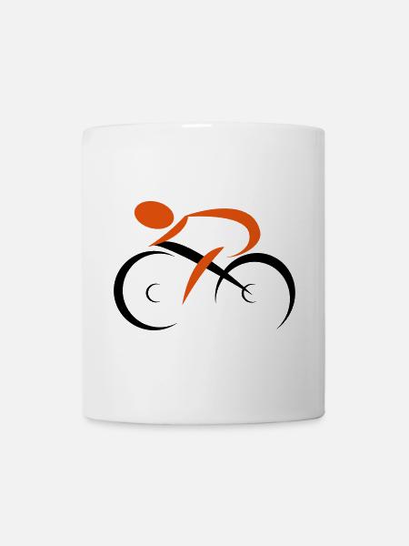 cycling - Mug - white