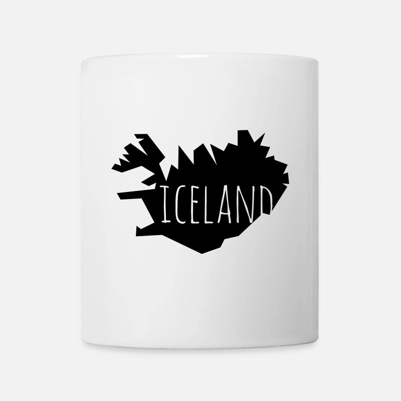 iceland - Mug blanc - blanc