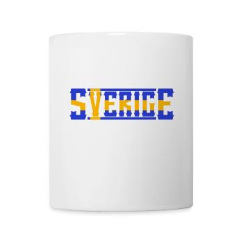sverige - Mug blanc - blanc - Devant