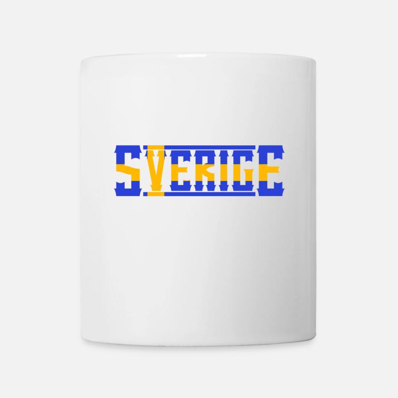 sverige - Tasse - Weiß