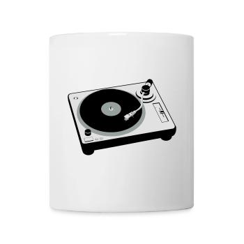 Turntable - Tasse - Weiß - Vorne