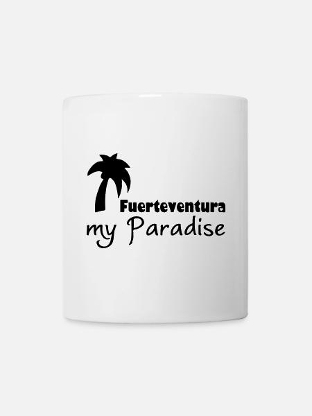 Fuerteventura Paradise Urlaub Geschenk - Tasse - Weiß