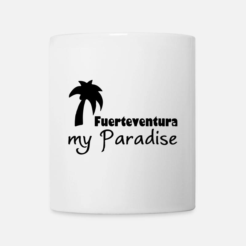 Fuerteventura Paradise Urlaub Geschenk - Tasse - Weiß