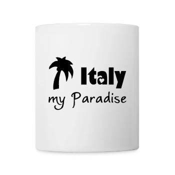 Italie Paradis Italie, vacances, voyage, cadeau - Mug blanc - blanc - Devant