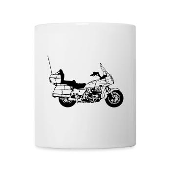 Motorrad , Goldwing , Chopper Kult (25) - Tasse - Weiß - Vorne