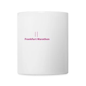 Frankfurt Marathon Skyline - Tasse - Weiß - Vorne