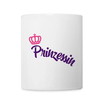 Funny design for a little princess - Mug - white - Front