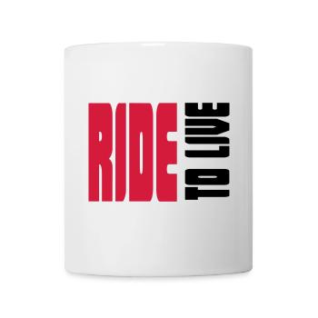 Coole Sprüche für echte Biker - Tasse - Weiß - Vorne