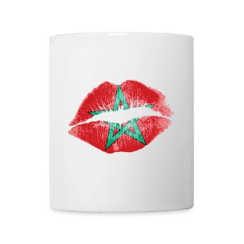 Kiss (Maroc / Maroc) - Mug blanc - blanc - Devant