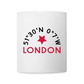 London - Tasse - Weiß - Vorne