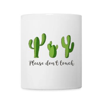 Kaktus - Tasse - Weiß - Vorne