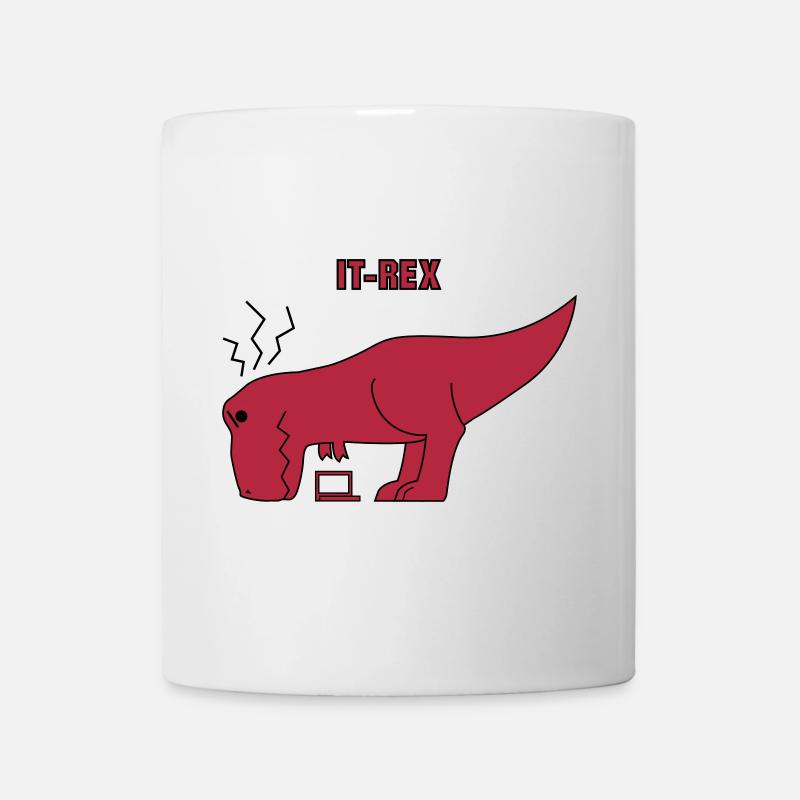Informatik IT-Rex - Tasse - Weiß